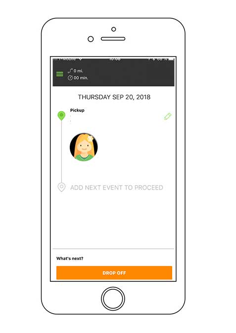 How to schedule a ride with zum app